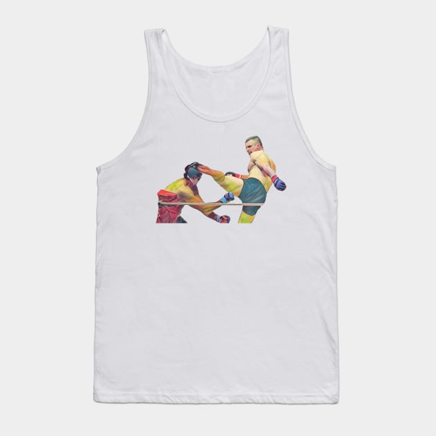 Crocop vs Dos Caras Tank Top by FightIsRight